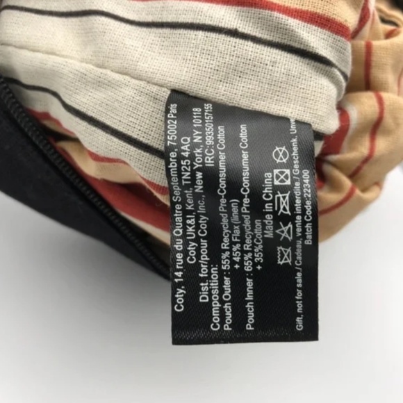 Gucci Converted Cosmetic Black Pouch Bag NEW - Picture 12 of 13